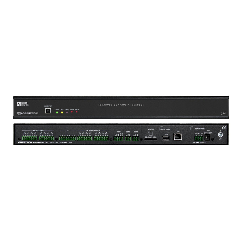 Cp4 Design CRESTRON CP4 4-Series 控制系統:多核心CPU與極致效能升級 | 智能居家大腦 | Crestron 環控主機