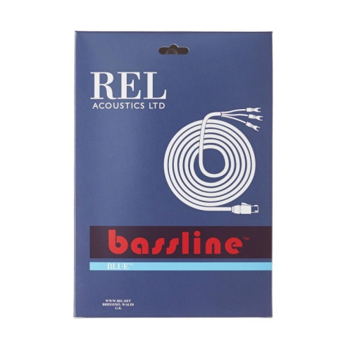 REL Bassline Blue (Hi Level Cable) High-Level 升級款超低音線 REL Bassline Blue (Hi Level Cable) High-Level 升級款超低音線