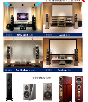 日月視聽室 DYNAUDIO 全系列展示館 全體齊奏